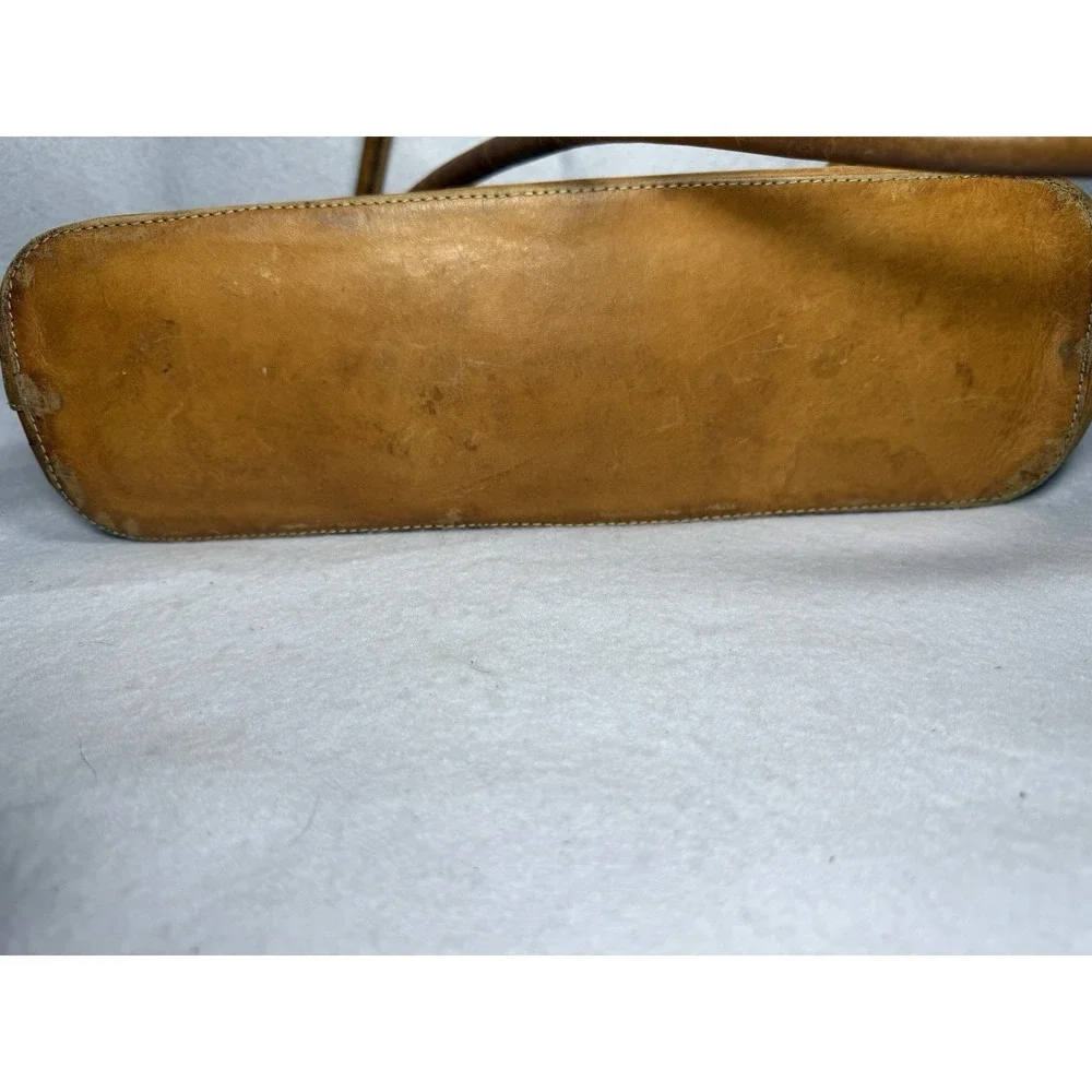 Alexis David Hand Tooled Leather Floral Shoulder Tote Purse Western Artisan Boho